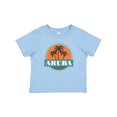 thumbnail image 1 of Inktastic Aruba Vacation Sunset Boys or Girls Baby T-Shirt, 1 of 5