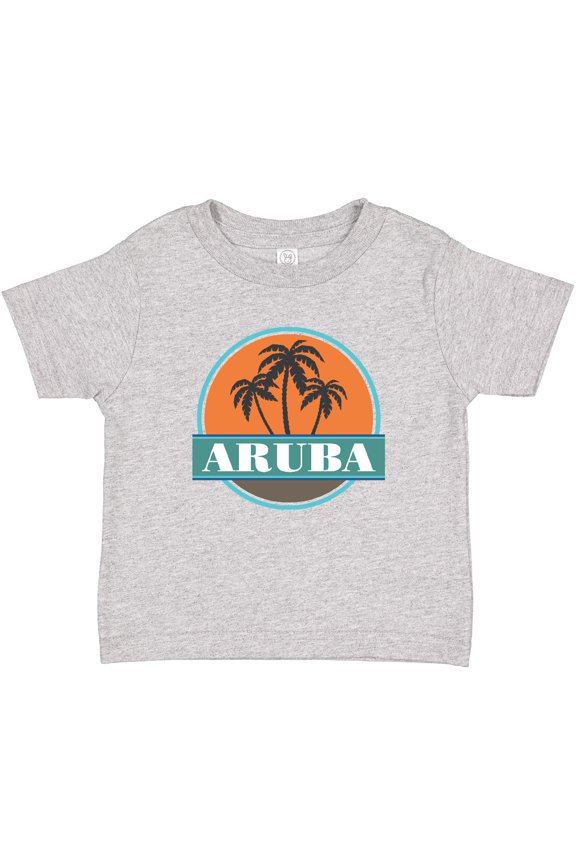 Aruba Vacation Sunset Boys or Girls Baby T-Shirt