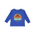 thumbnail image 1 of Inktastic Aruba Vacation Sunset Boys or Girls Long Sleeve Toddler T-Shirt, 1 of 5