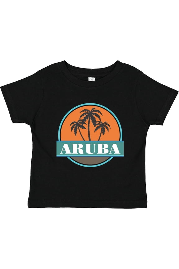 Aruba Vacation Sunset Boys or Girls Toddler T-Shirt