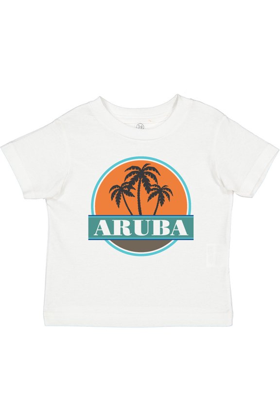 Aruba Vacation Sunset Boys or Girls Toddler T-Shirt