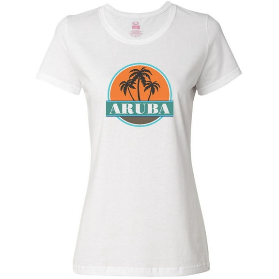 Inktastic Aruba Vacation Sunset Women's T-Shirt