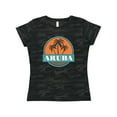 thumbnail image 1 of Inktastic Aruba Vacation Sunset Women's T-Shirt, 1 of 5