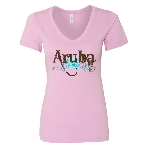 Inktastic Aruba Women's V-Neck T-Shirt