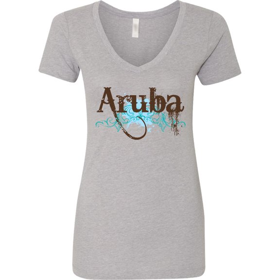 Inktastic Aruba Women's V-Neck T-Shirt