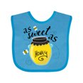 thumbnail image 1 of Inktastic As Sweet As Honey Boys or Girls Baby Bib, 1 of 4