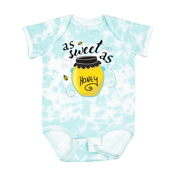 Inktastic As Sweet As Honey Boys or Girls Baby Bodysuit