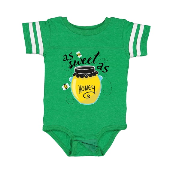 Inktastic As Sweet As Honey Boys or Girls Baby Bodysuit