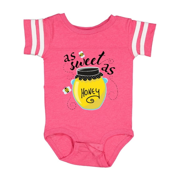 Inktastic As Sweet As Honey Boys or Girls Baby Bodysuit