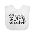 thumbnail image 1 of Inktastic As You Wish Boys or Girls Baby Bib, 1 of 4