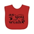thumbnail image 1 of Inktastic As You Wish Boys or Girls Baby Bib, 1 of 4