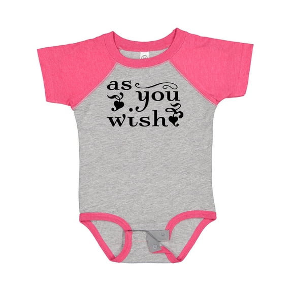 Inktastic As You Wish Boys or Girls Baby Bodysuit