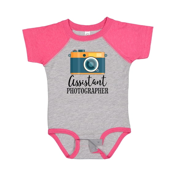 Inktastic Assistant Photographer Boys or Girls Baby Bodysuit