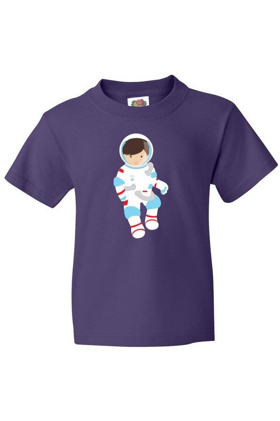 Astronaut Boy, Cosmonaut, Space Flight, Cute Boy Youth T-Shirt