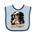 thumbnail image 1 of Inktastic Astronaut Space Future Explorer Funny Cat Boys or Girls Baby Bib, 1 of 4