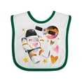thumbnail image 1 of Inktastic Astronaut Valentine Outer Space Hearts Boys or Girls Baby Bib, 1 of 4