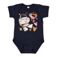 thumbnail image 1 of Inktastic Astronaut Valentine Outer Space Hearts Boys or Girls Baby Bodysuit, 1 of 5