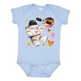 thumbnail image 1 of Inktastic Astronaut Valentine Outer Space Hearts Boys or Girls Baby Bodysuit, 1 of 5