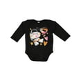 thumbnail image 1 of Inktastic Astronaut Valentine Outer Space Hearts Boys or Girls Long Sleeve Baby Bodysuit, 1 of 5