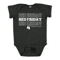 thumbnail image 1 of Inktastic Athletic Red Friday Dog Tags Boys or Girls Baby Bodysuit, 1 of 5
