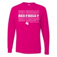 thumbnail image 1 of Inktastic Athletic Red Friday Dog Tags Long Sleeve T-Shirt, 1 of 5