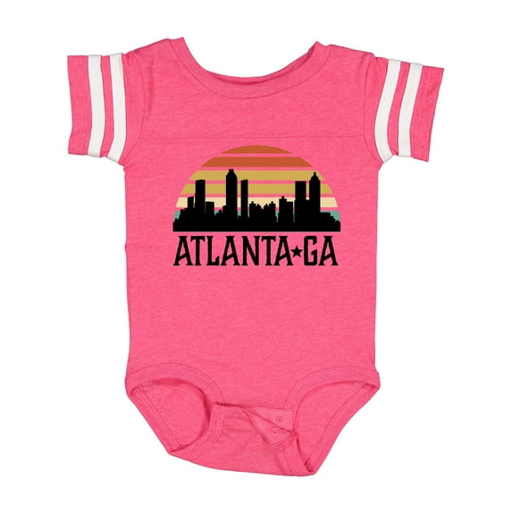 Inktastic Atlanta Georgia Skyline Vintage Boys or Girls Baby Bodysuit