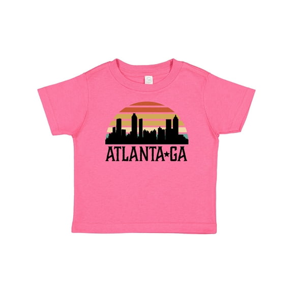 Inktastic Atlanta Georgia Skyline Vintage Boys or Girls Baby T-Shirt