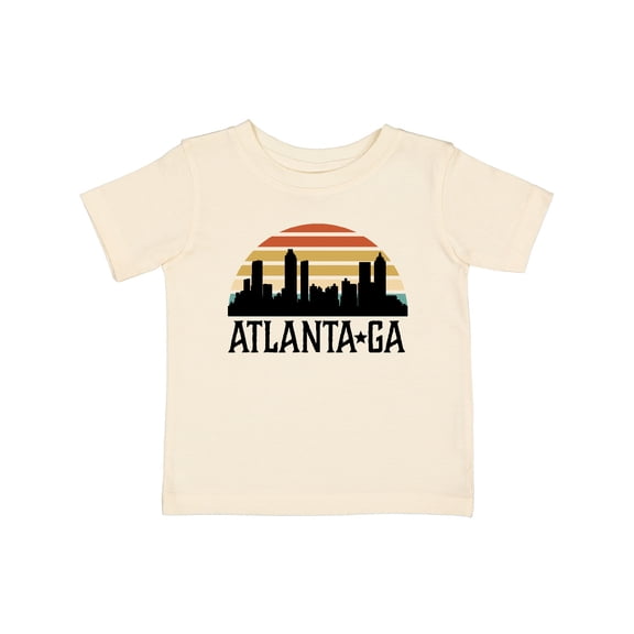 Inktastic Atlanta Georgia Skyline Vintage Boys or Girls Baby T-Shirt