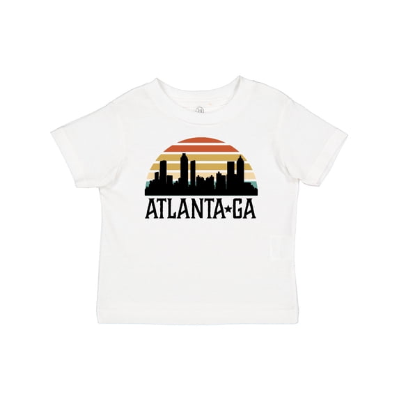 Inktastic Atlanta Georgia Skyline Vintage Boys or Girls Baby T-Shirt