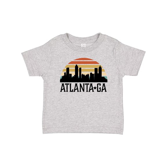 Inktastic Atlanta Georgia Skyline Vintage Boys or Girls Baby T-Shirt