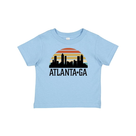 Inktastic Atlanta Georgia Skyline Vintage Boys or Girls Baby T-Shirt