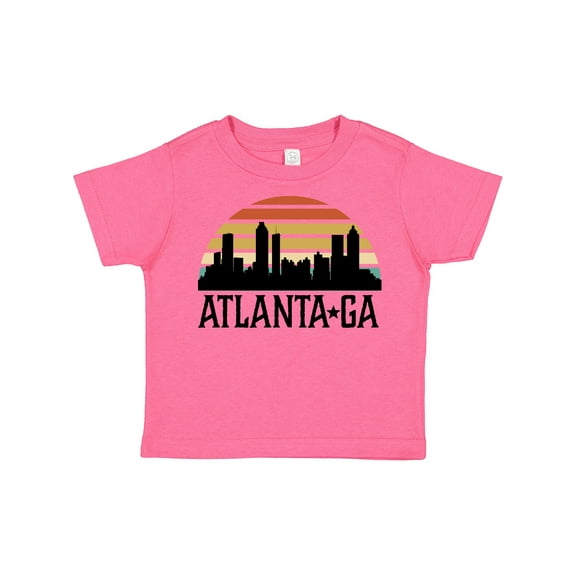Inktastic Atlanta Georgia Skyline Vintage Boys or Girls Toddler T-Shirt