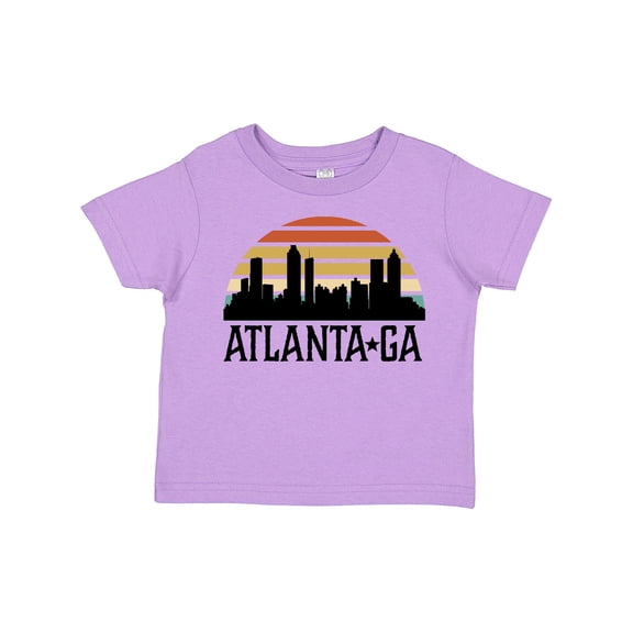 Inktastic Atlanta Georgia Skyline Vintage Boys or Girls Toddler T-Shirt