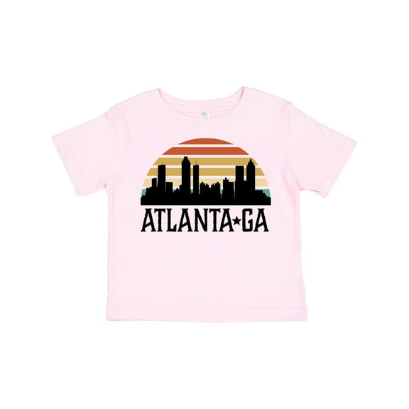 Inktastic Atlanta Georgia Skyline Vintage Boys or Girls Toddler T-Shirt