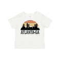 thumbnail image 1 of Inktastic Atlanta Georgia Skyline Vintage Boys or Girls Toddler T-Shirt, 1 of 5
