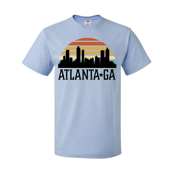 Inktastic Atlanta Georgia Skyline Vintage T-Shirt