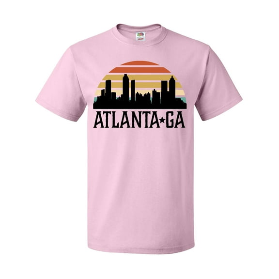 Inktastic Atlanta Georgia Skyline Vintage T-Shirt