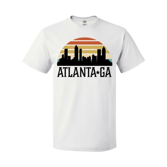 Inktastic Atlanta Georgia Skyline Vintage T-Shirt