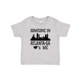 thumbnail image 1 of Inktastic Atlanta Georgia Someone Loves Me Skyline Boys or Girls Baby T-Shirt, 1 of 5