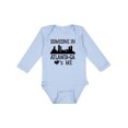 thumbnail image 1 of Inktastic Atlanta Georgia Someone Loves Me Skyline Boys or Girls Long Sleeve Baby Bodysuit, 1 of 5