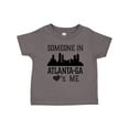 thumbnail image 1 of Inktastic Atlanta Georgia Someone Loves Me Skyline Boys or Girls Toddler T-Shirt, 1 of 5