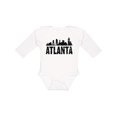 thumbnail image 1 of Inktastic Atlanta Skyline Grunge Boys or Girls Long Sleeve Baby Bodysuit, 1 of 5