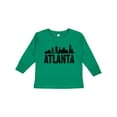 thumbnail image 1 of Inktastic Atlanta Skyline Grunge Boys or Girls Long Sleeve Toddler T-Shirt, 1 of 5