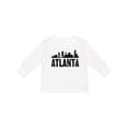 thumbnail image 1 of Inktastic Atlanta Skyline Grunge Boys or Girls Long Sleeve Toddler T-Shirt, 1 of 5