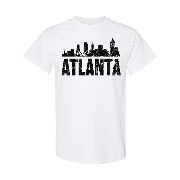 Inktastic Atlanta Skyline Grunge T-Shirt