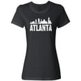 thumbnail image 1 of Inktastic Atlanta Skyline Grunge Women's T-Shirt, 1 of 5
