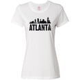 thumbnail image 1 of Inktastic Atlanta Skyline Grunge Women's T-Shirt, 1 of 5