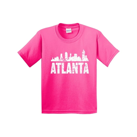Inktastic Atlanta Skyline Grunge Youth T-Shirt