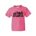 thumbnail image 1 of Inktastic Atlanta Skyline Grunge Youth T-Shirt, 1 of 5