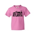thumbnail image 1 of Inktastic Atlanta Skyline Grunge Youth T-Shirt, 1 of 5